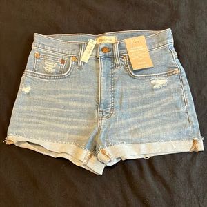Madewell High Rise Shorts